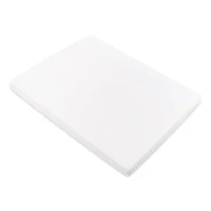 All-Stages Midi Crib Sheet in GOTS Certified Organic Muslin Cotton - White