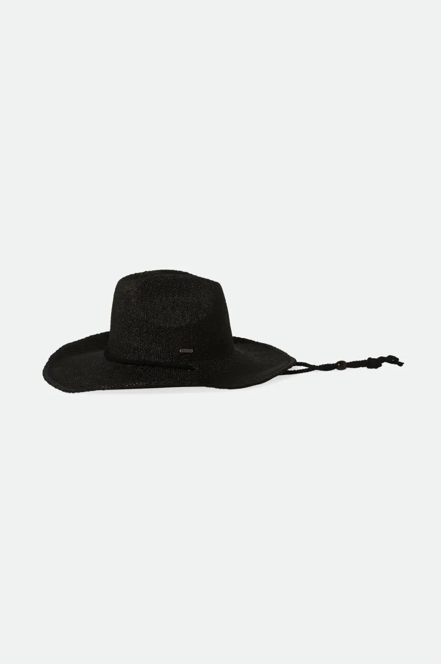 Austin Straw Cowboy Hat - Black