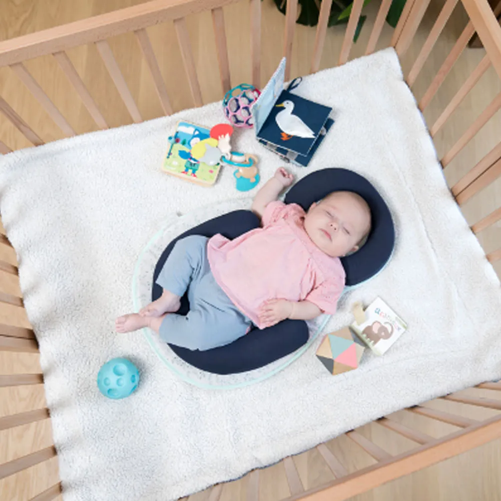 BabyMoov SoCosy Newborn Lounger with Bamboo Covers - Fresh Mosiac