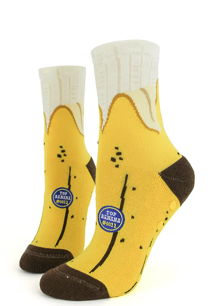 Banana Slipper Socks