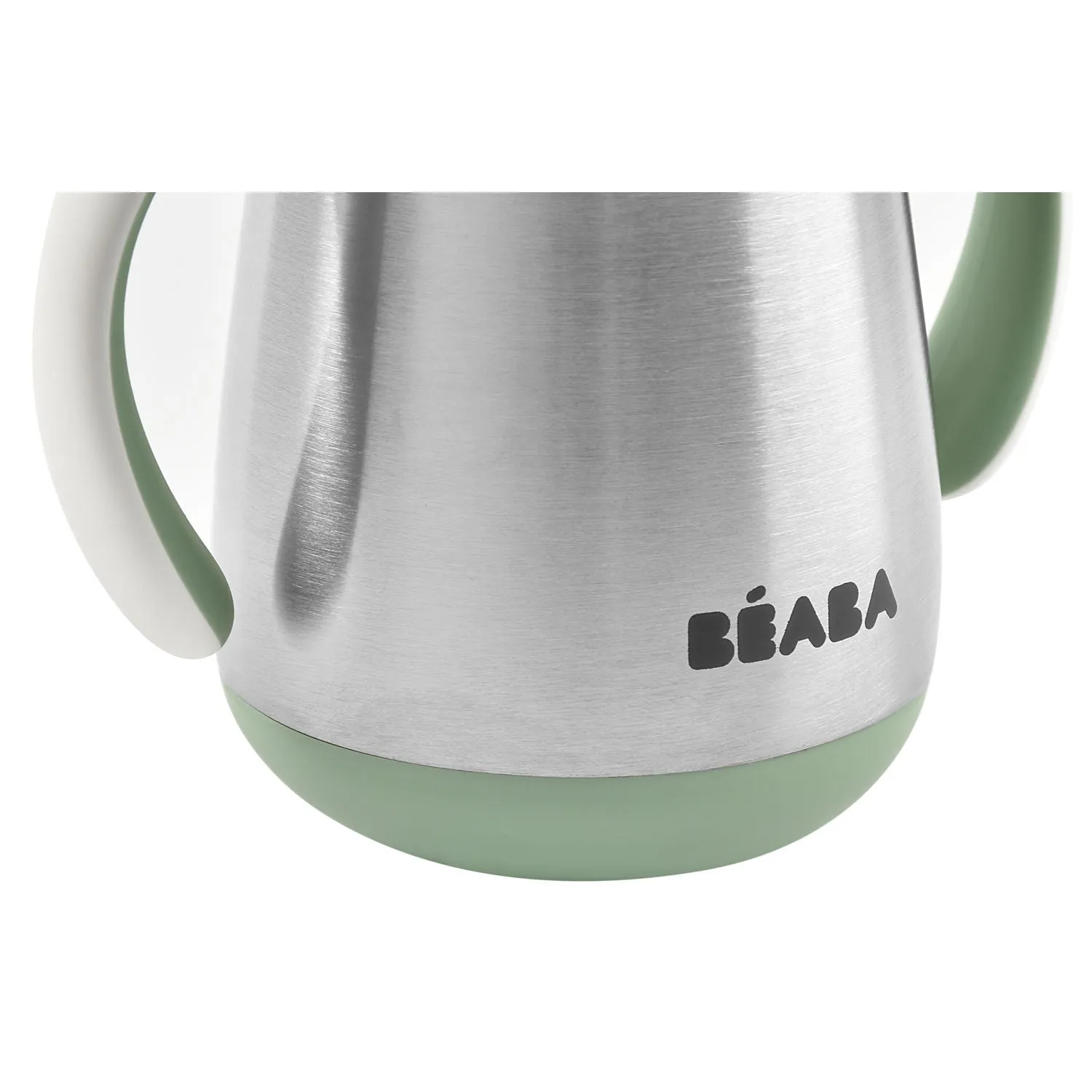 Beaba Stainless Steel Straw Cup - Sage