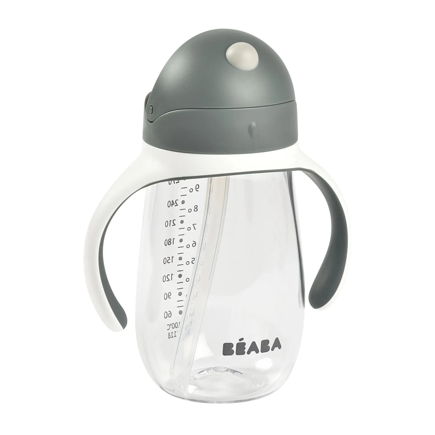 Beaba Straw Cup - Grey