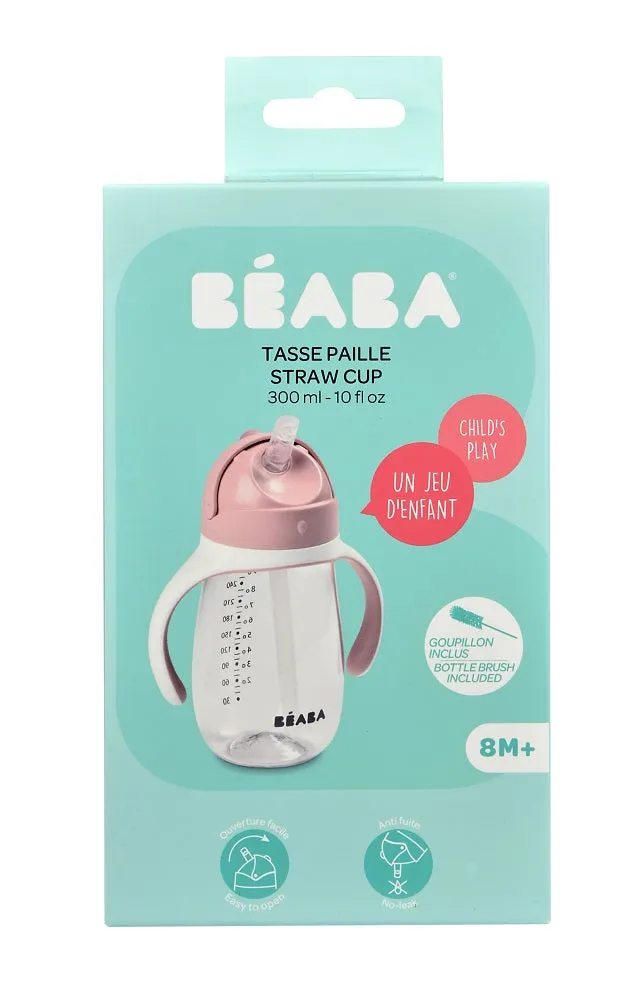 Beaba Straw Cup - Pink