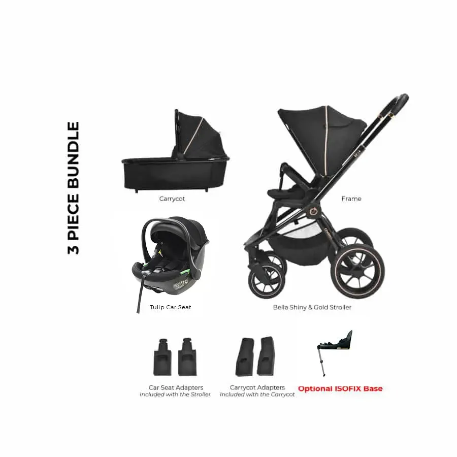 Bella Stroller Gold