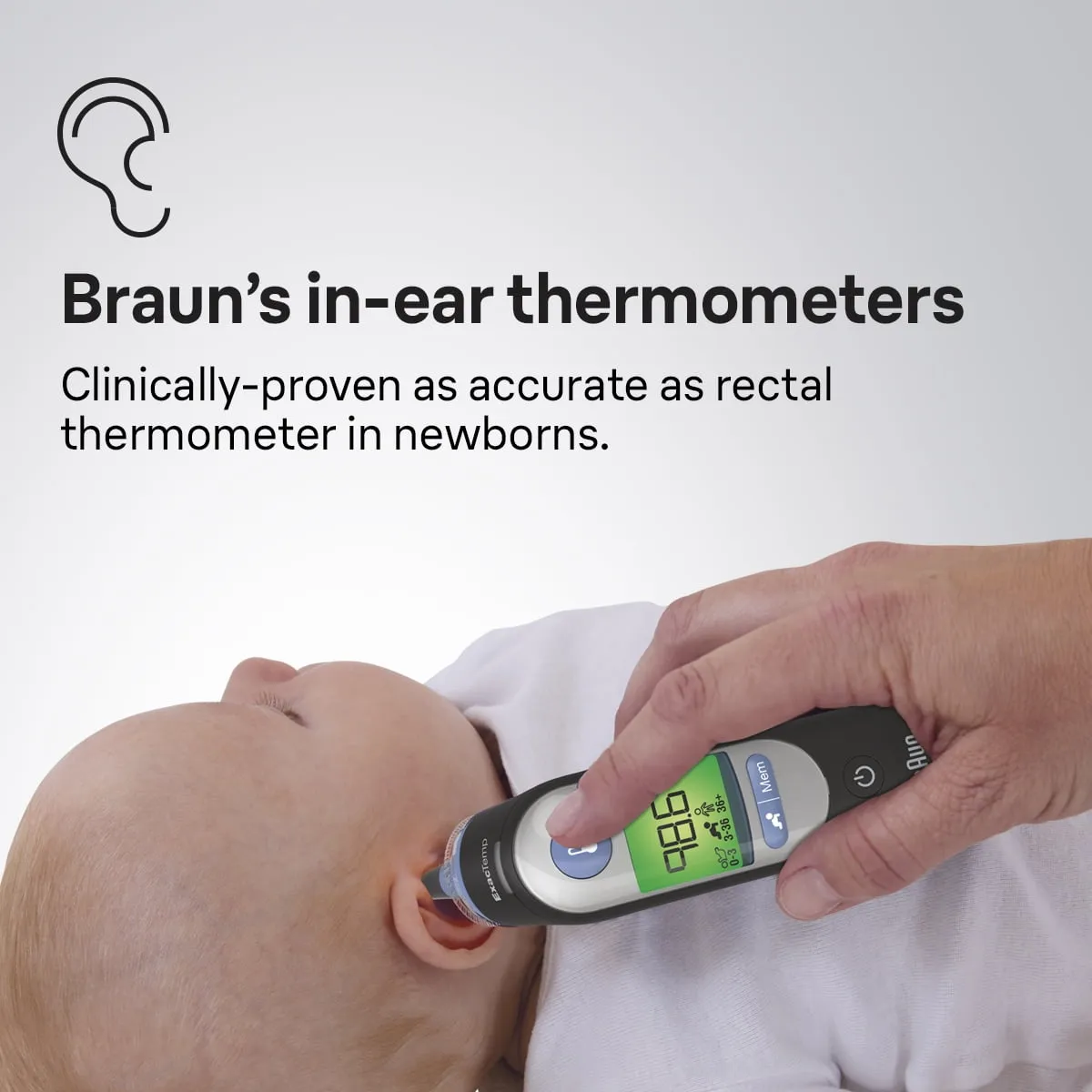 Braun Thermoscan 7 Ear Thermometer Rt6520