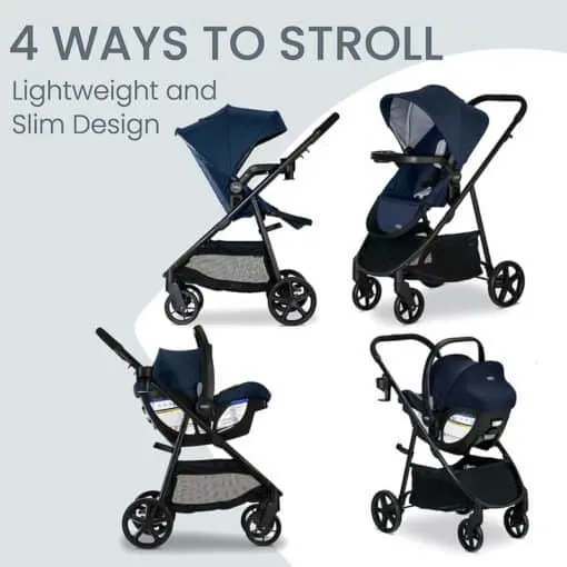 Britax - Willow Brook Travel System (US) - Navy Glacier