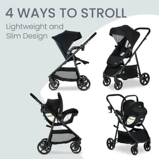 Britax - Willow Brook Travel System (US) - Onyx Glacier