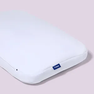 Casper Sleep Low Profile Foam Pillow for Sleeping, King, White