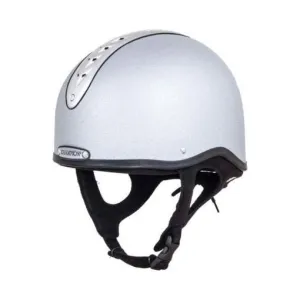 Champion Revolve MIPS Junior X-Air Jockey Riding Hat - Silver