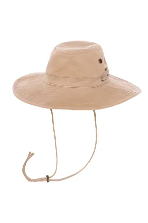 Charlie Cotton Bucket Hat  |  Light Beige