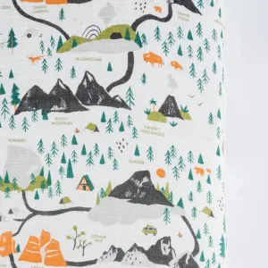 Clementine Kids - Crib Sheet  - National Parks