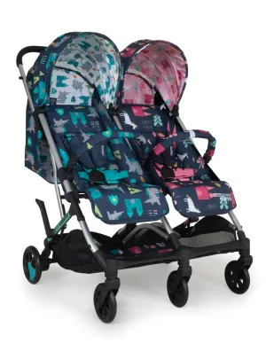 Cosatto Woosh Double Stroller - Fairy Tale