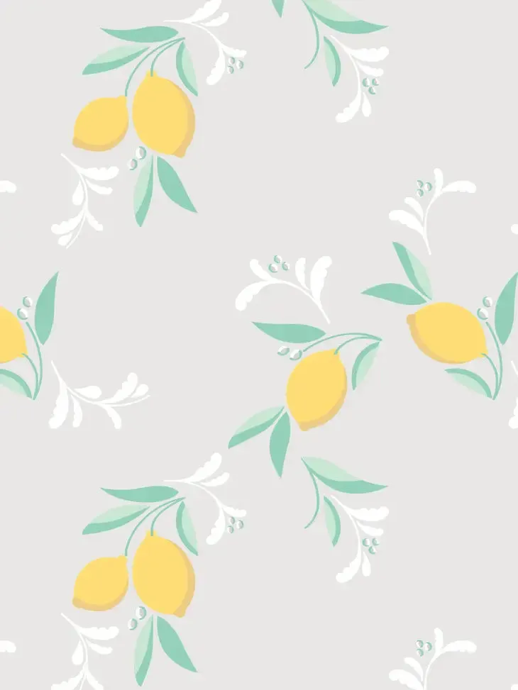 Crib Sheet - Citrus Gray