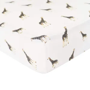 Crib Sheet in Giraffe