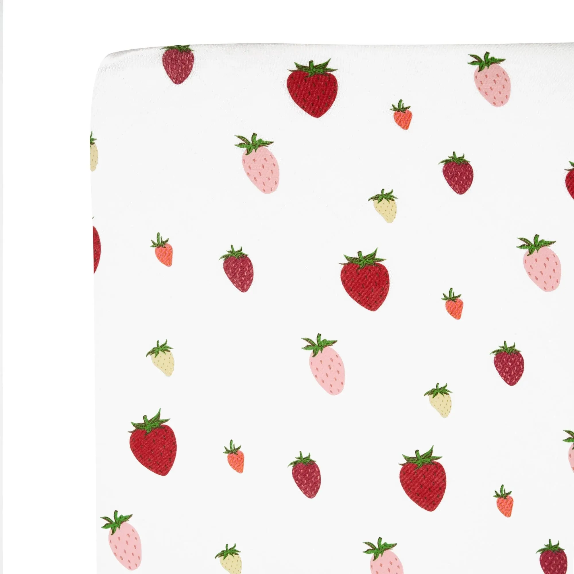 Crib Sheet in Strawberry