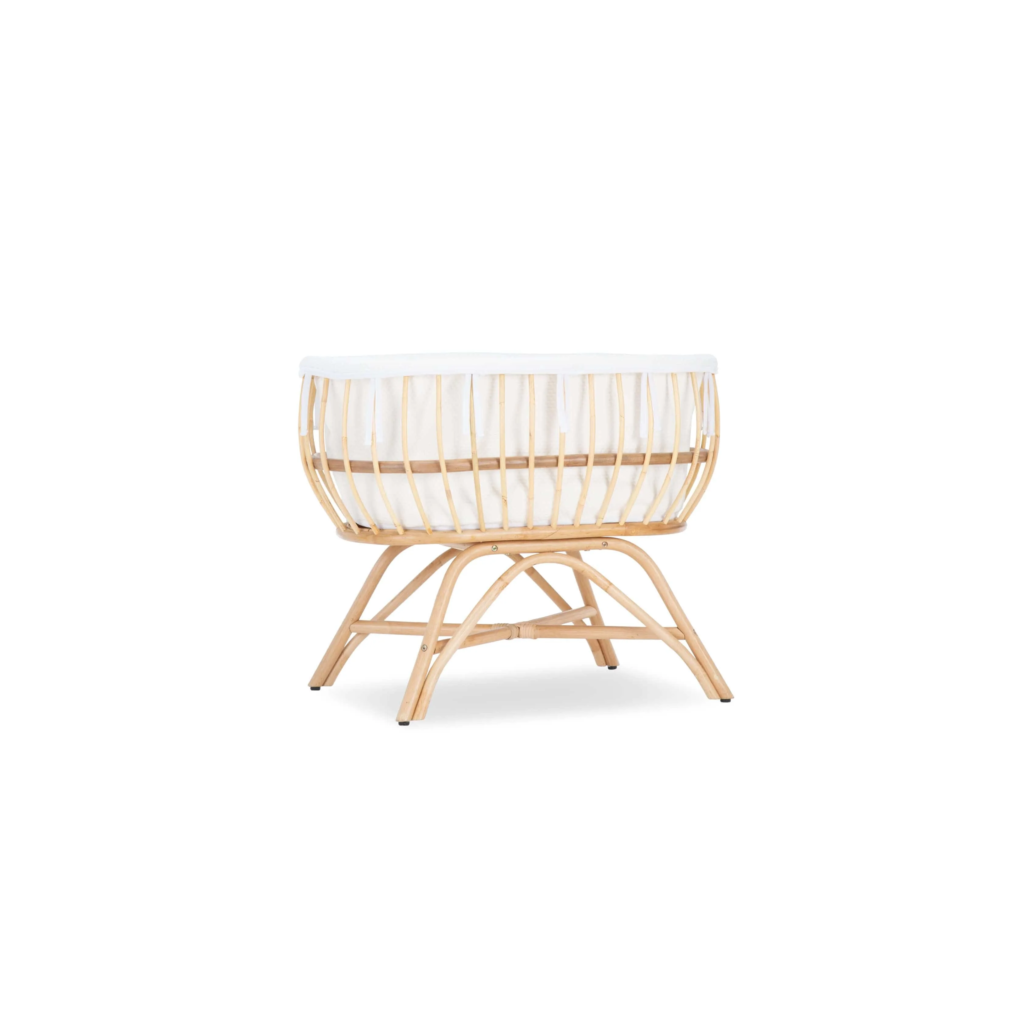 Cuddleco Aria 2pc Set Crib & Changer - Rattan