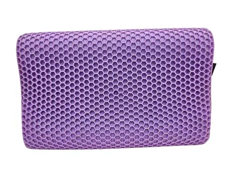 Dreamie Premium Hybrid Pillow, The Ultimate Pillow Ever Designed Advance Grid TPE Memory Pillow. (Purple (60 X 46))