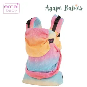 Emeibaby Hybrid Wrap Conversion Baby Carrier - Full Baali Rainbow Summer 2018 Dark