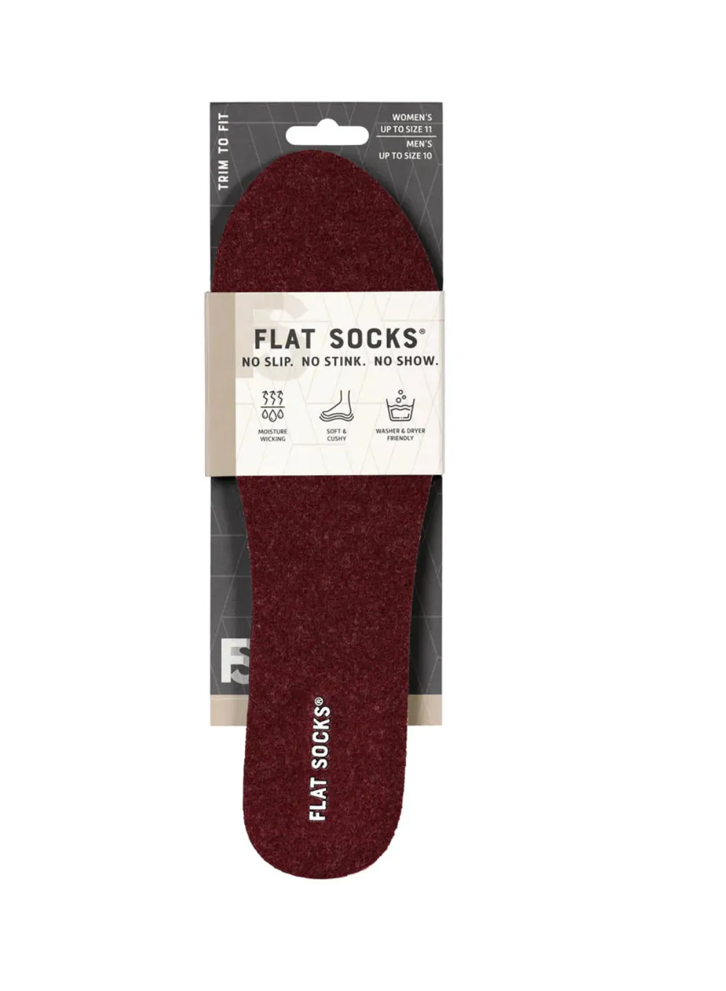 Flat Socks - Electric Magenta