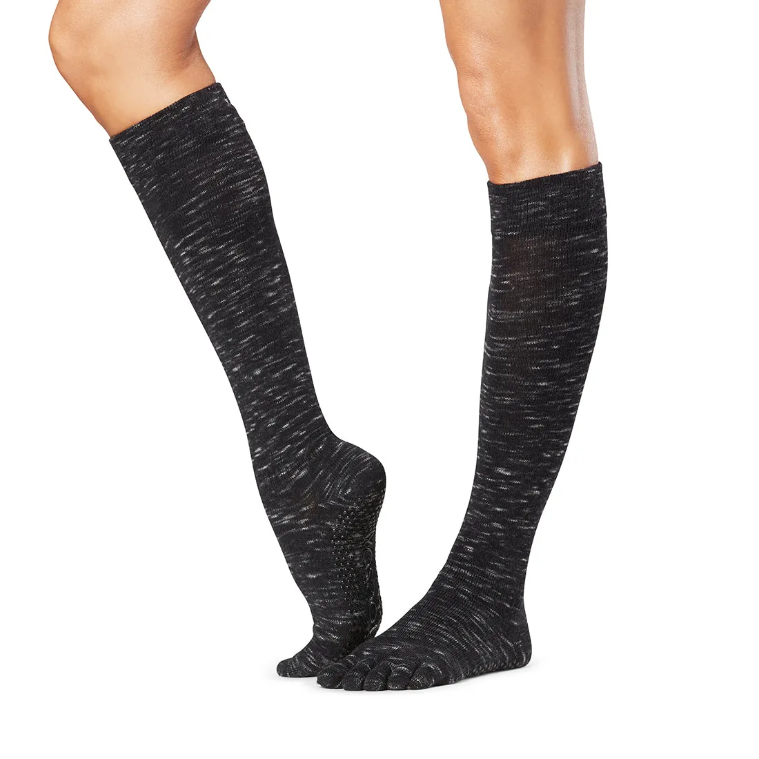 Full Toe Scrunch Knee High Grip Socks