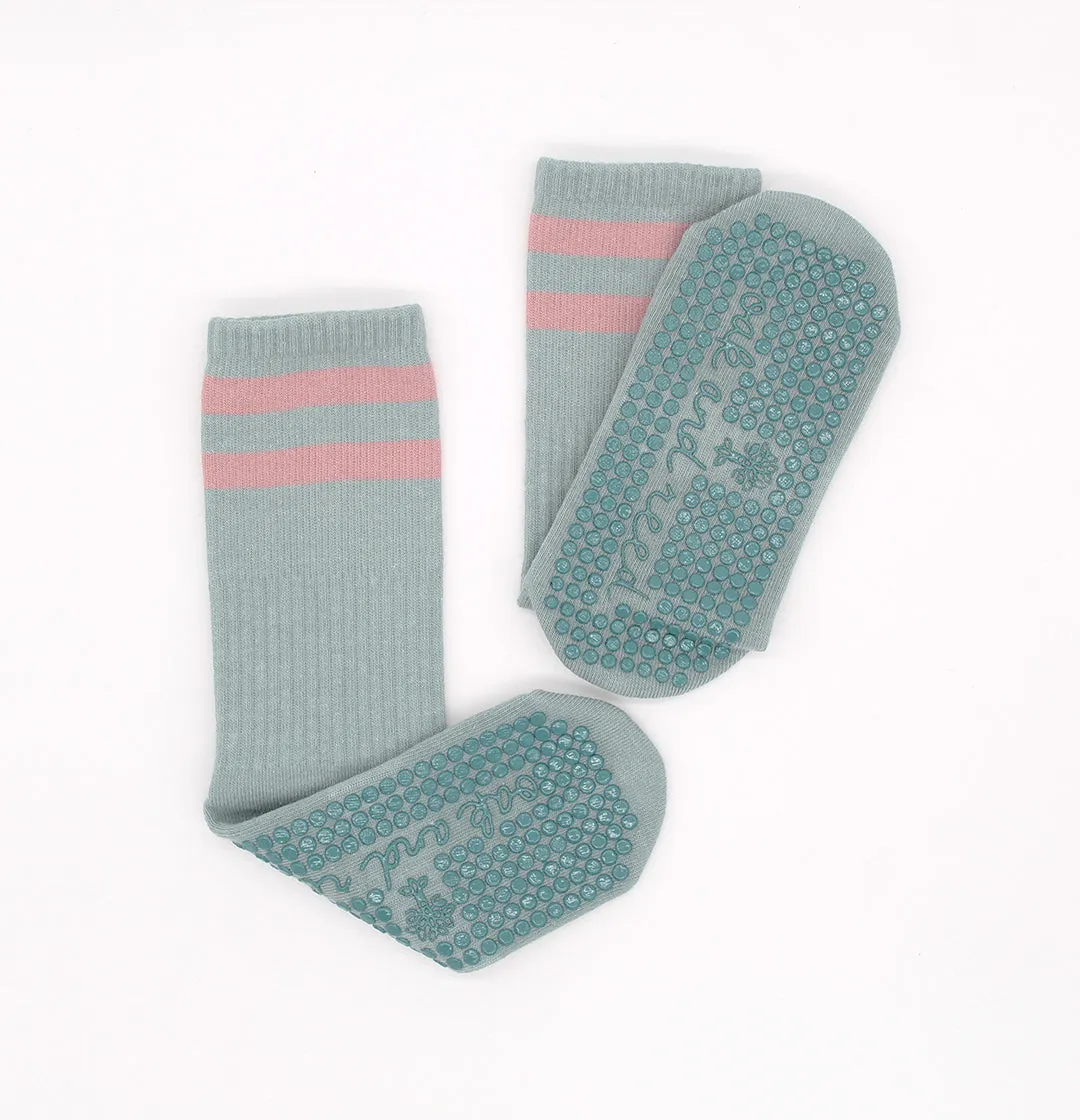 Get-a-Grip Varsity Crew Socks