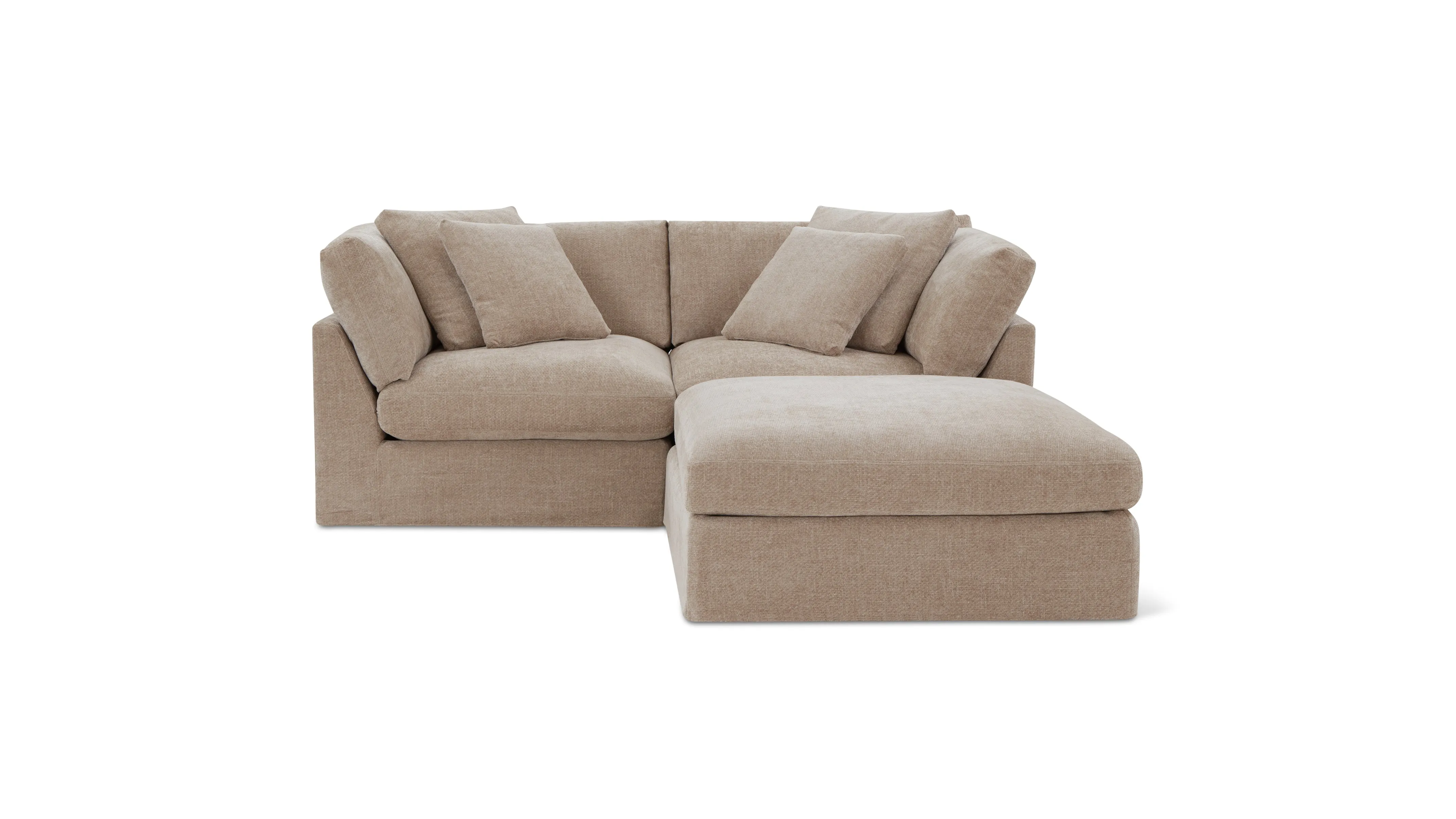 Get Together™ 3-Piece Modular Sectional, Large, Champagne