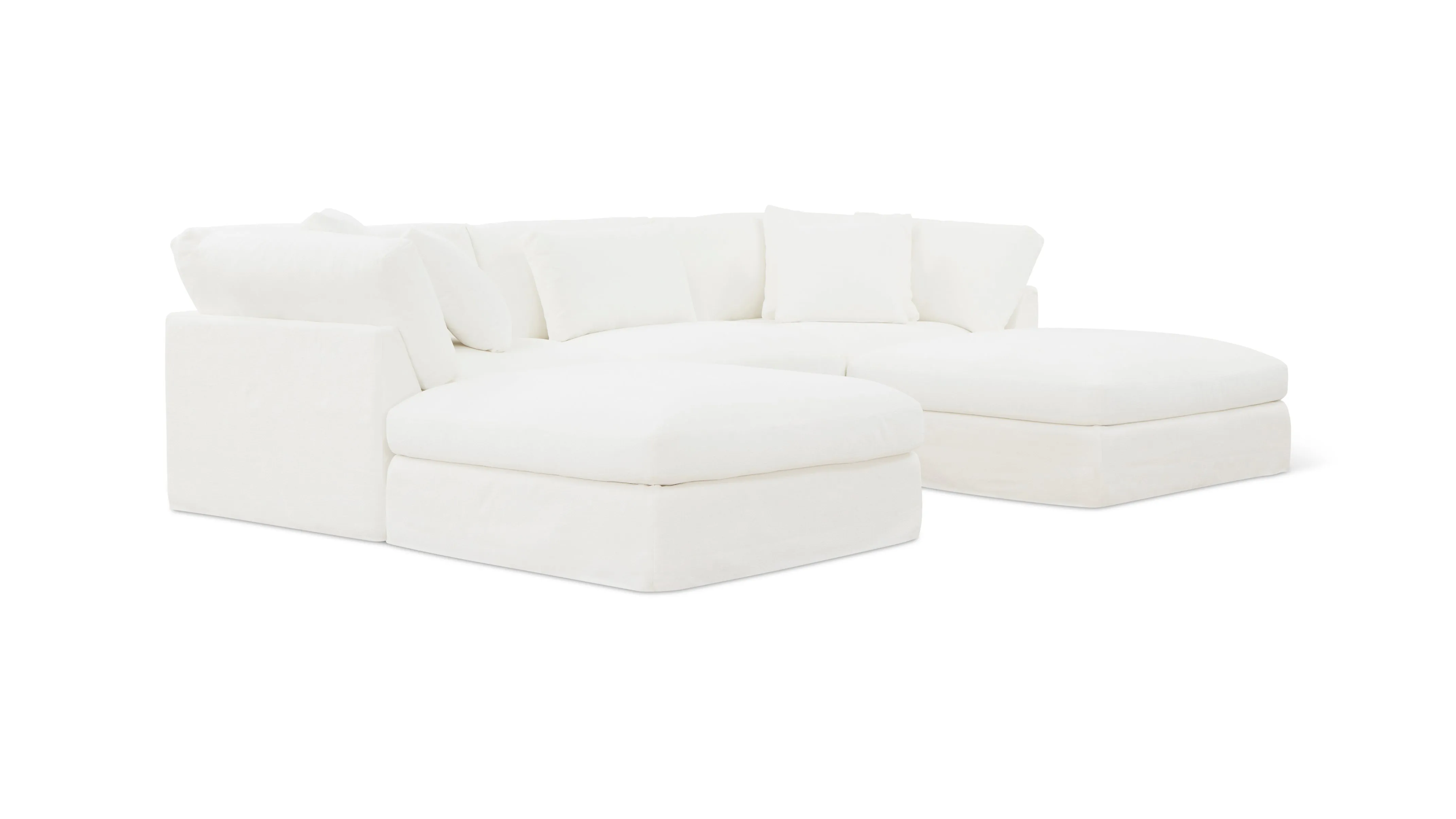 Get Together™ 5-Piece Modular U-Shaped Sectional, Large, Sea Salt