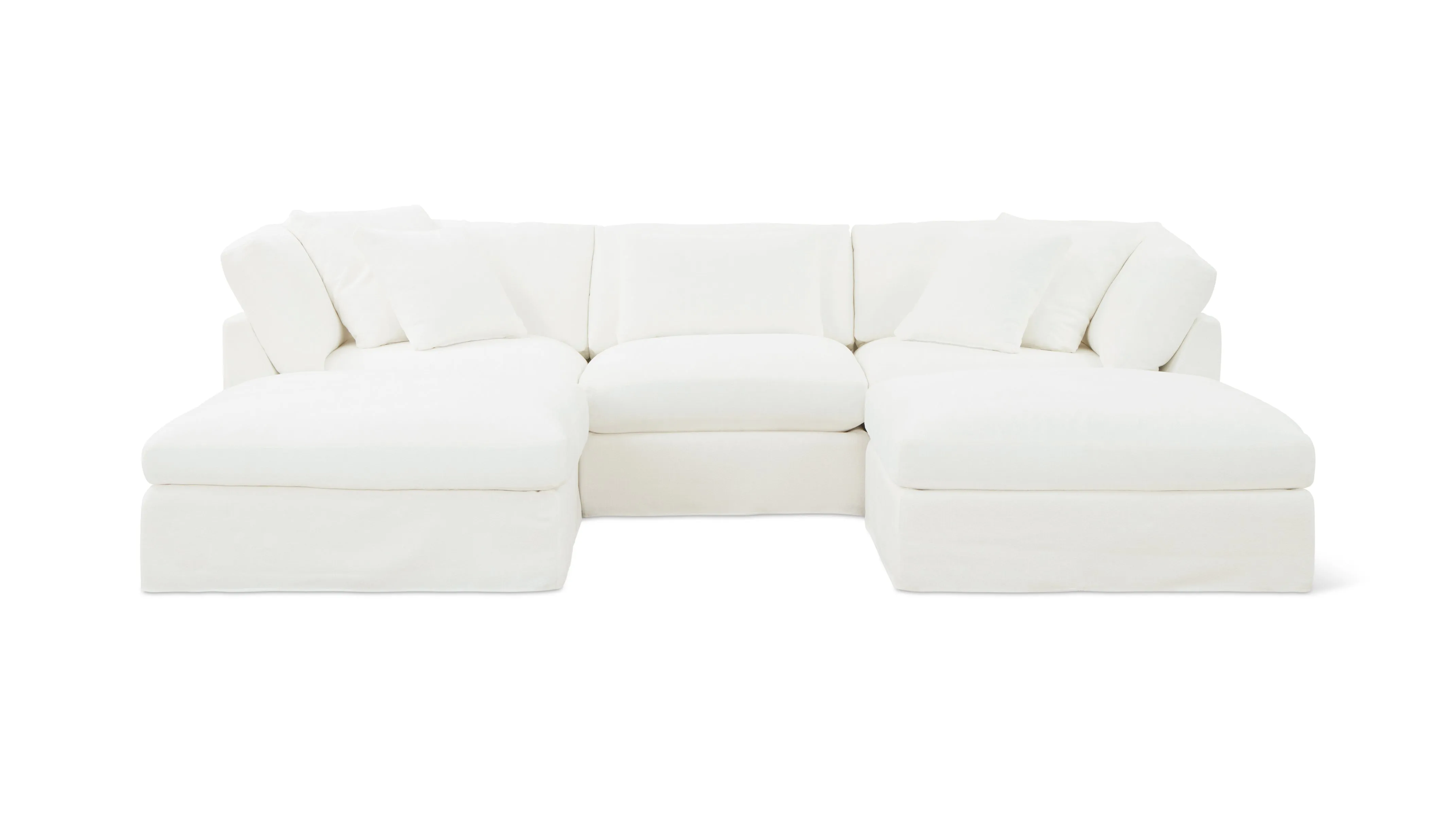 Get Together™ 5-Piece Modular U-Shaped Sectional, Large, Sea Salt