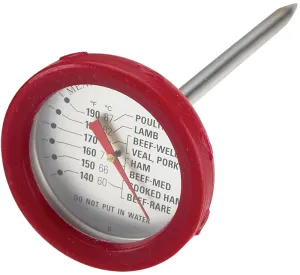 GrillPro 11391 Meat Thermometer With Silicone Bezel :EA: QUANTITY: 1