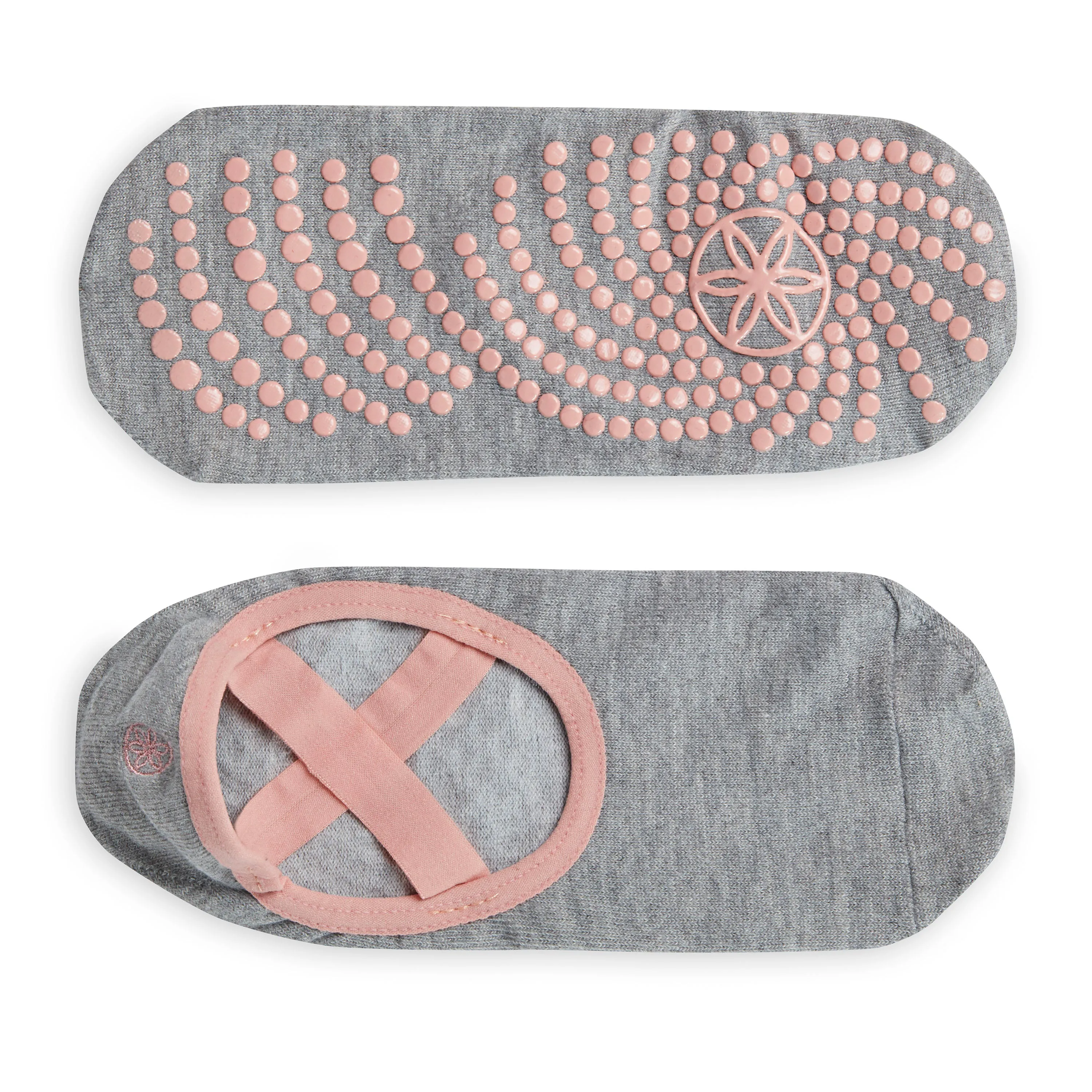 Grippy Yoga-Barre Socks - 2 Pack