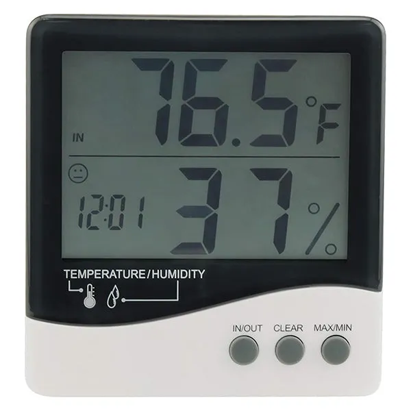 Grower's Edge® Large Display Thermometer/Hygrometer