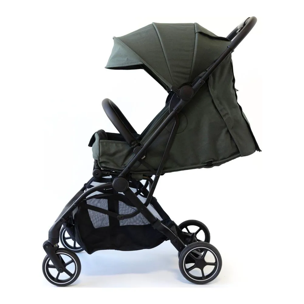 Guzzie   Guss Oxygen V2 Compact Stroller - Tropical Green