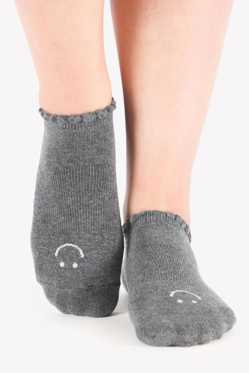 Happy Full Foot Grip Sock