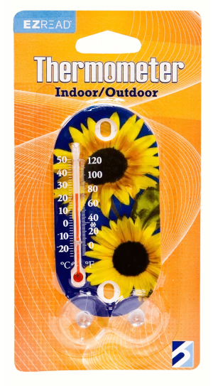 Headwind Consumer Headwind Sunflowers Garden Thermometer 3.5 inch