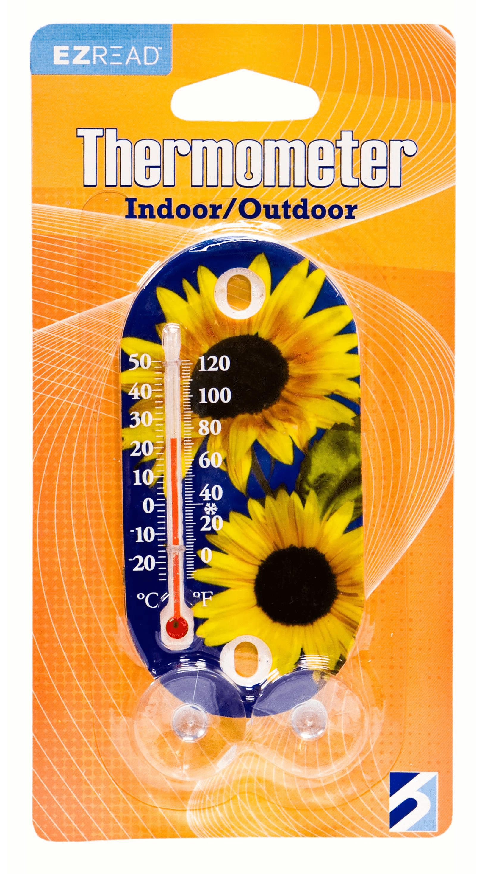 Headwind Consumer Headwind Sunflowers Garden Thermometer 3.5 inch