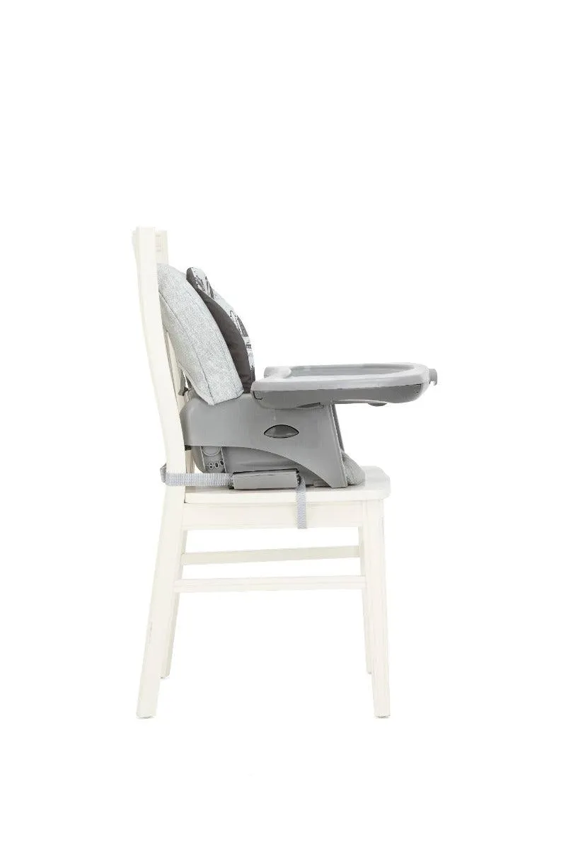 Joie Multiply 6 in 1 High Chair Petite City - Portable Booster Seat For Ages 0-6 Years