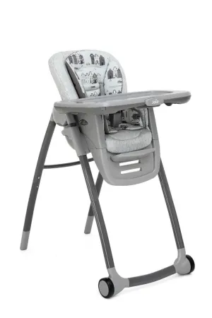 Joie Multiply 6 in 1 High Chair Petite City - Portable Booster Seat For Ages 0-6 Years