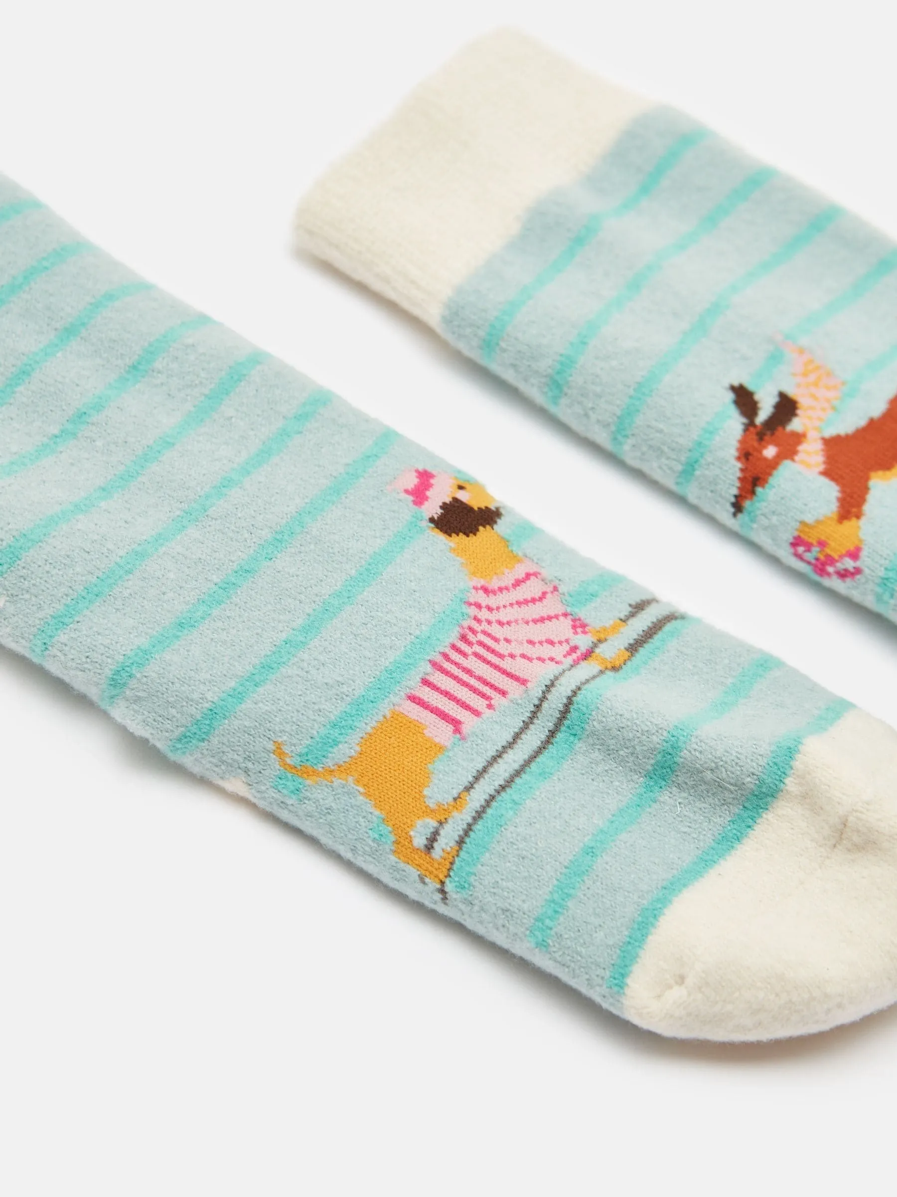 Joules Girls Runaround Grippy Socks