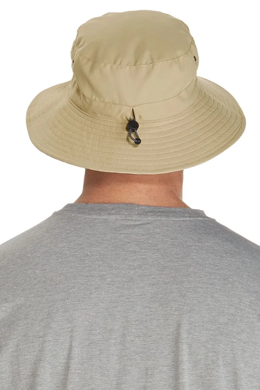 Landon Reversible Bucket Hat  |  Tan/Navy