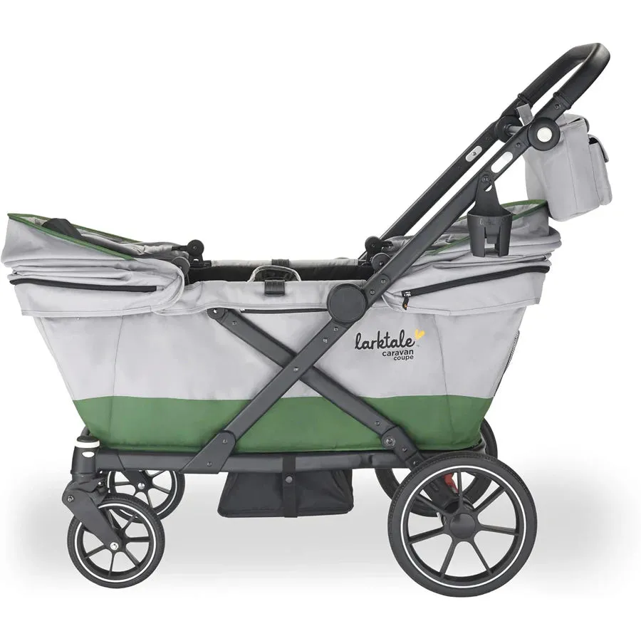 Larktale Caravan Coupe Stroller - Wagon (Grey/Green)