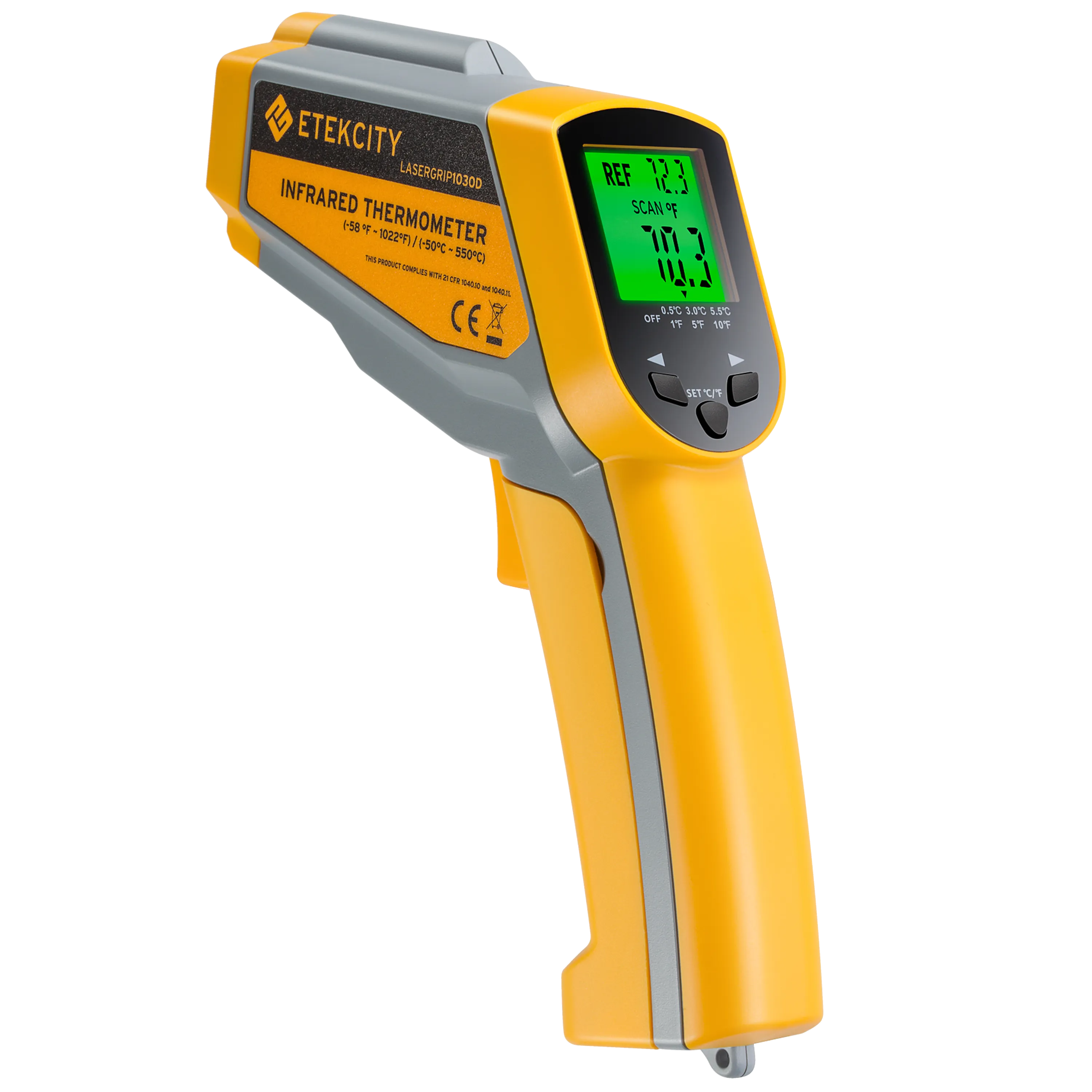 Lasergrip 1030D Infrared Thermometer