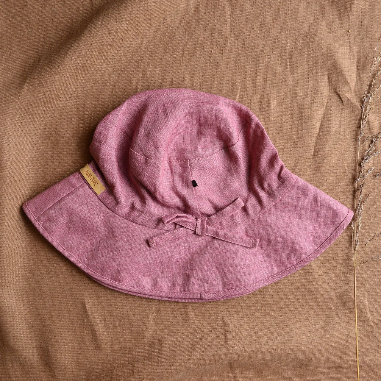 Linen Wide Brim Hat (Child-Youth)