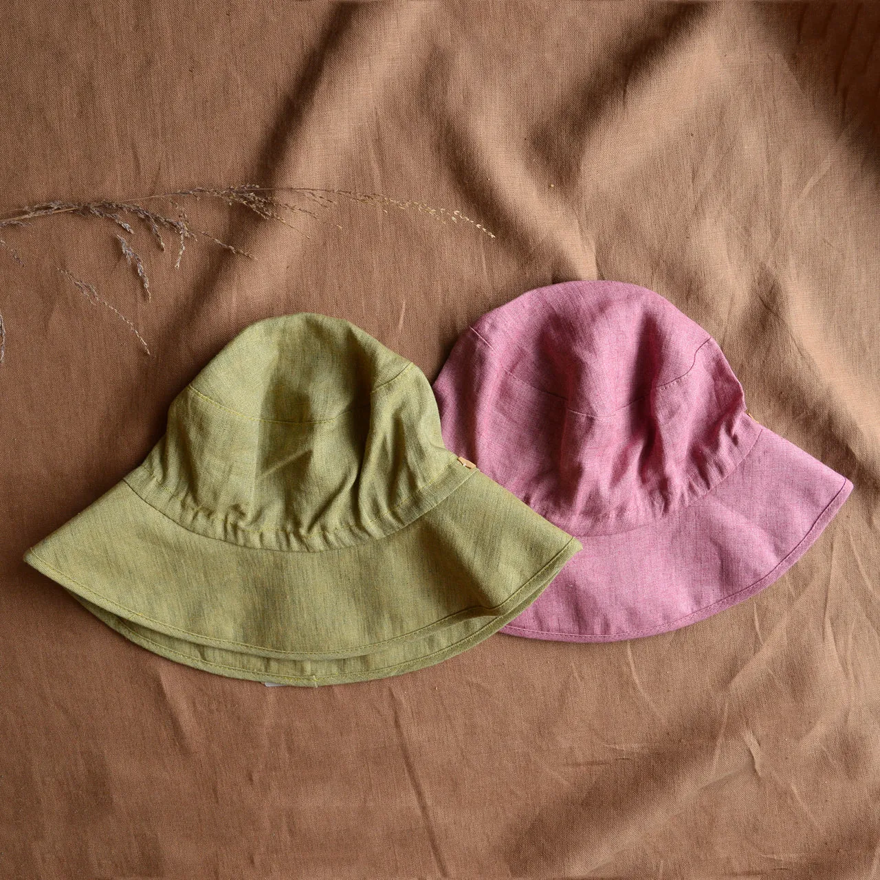 Linen Wide Brim Hat (Child-Youth)