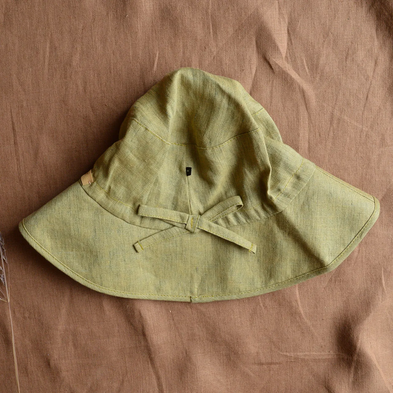 Linen Wide Brim Hat (Child-Youth)