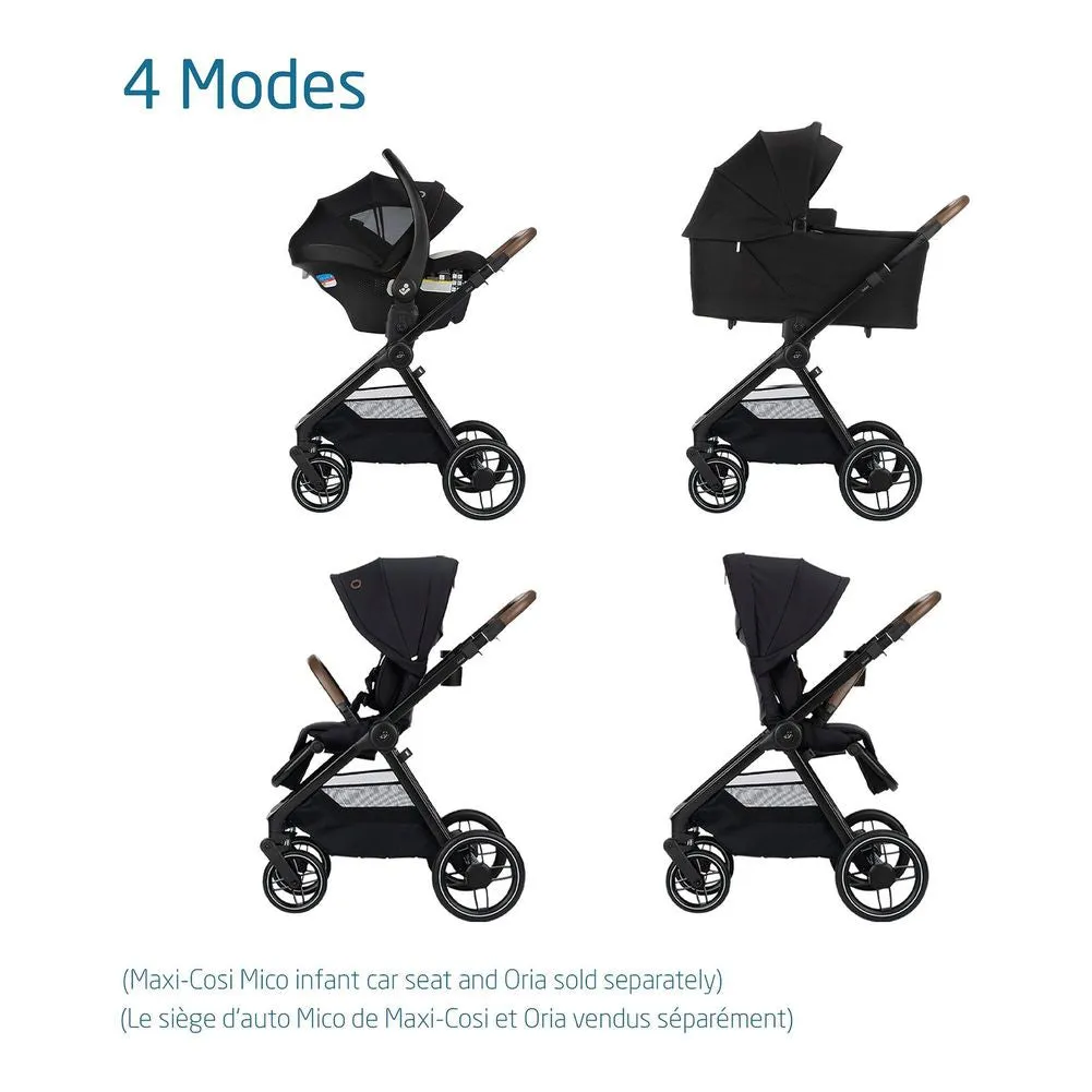 Maxi Cosi Oxford Stroller - Essential Black