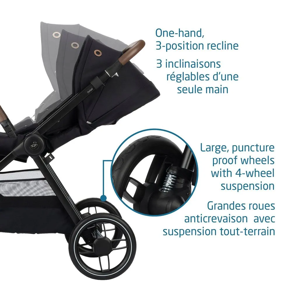 Maxi Cosi Oxford Stroller - Essential Black