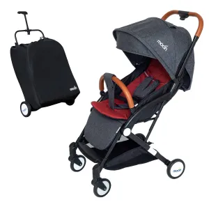 Moon Ritzi Stroller Red Birth to 18 kg