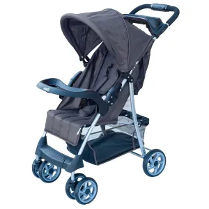 Moon Trek One Fold Stroller (Slate Grey)