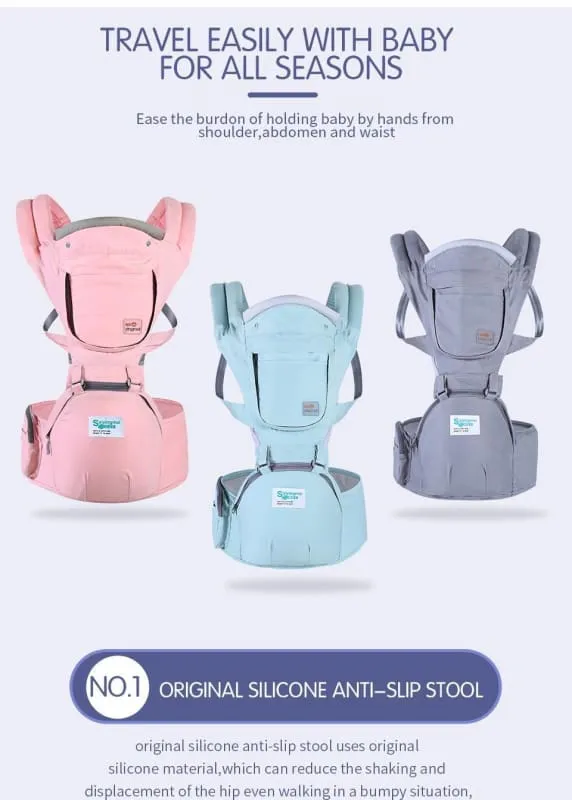 Multifunctional Convenient Breathable Cotton Baby Carrier