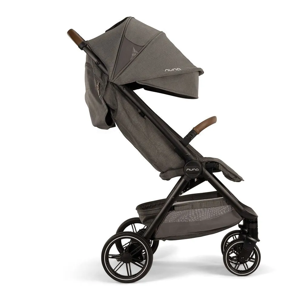 NUNA TRVL LX Compact Stroller - Granite